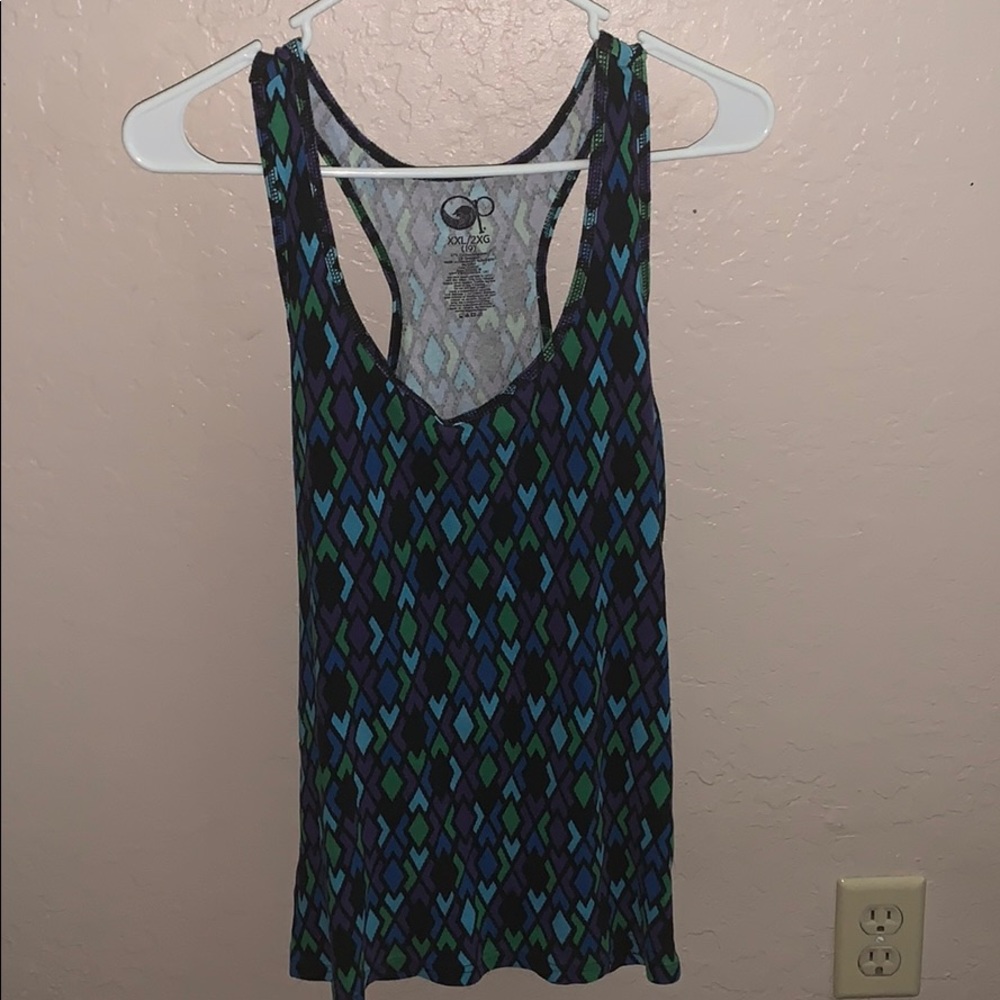 Multi colored tank top!